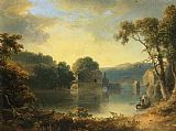 Thomas Doughty Ruins in a Landscape painting